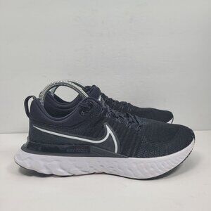 Nike React Infinity Flyknit Women's Black Running Shoes CT2423-002 US Size 9.5